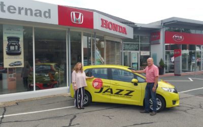 Der Honda Jazz ist das ideale Festival-Auto!